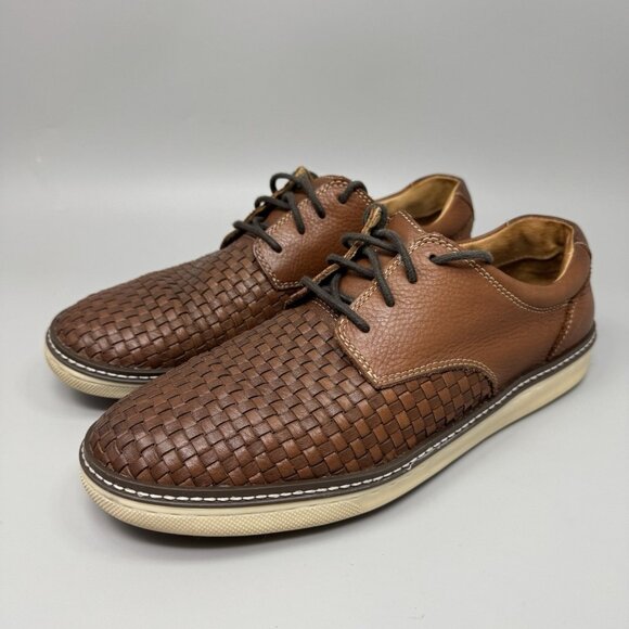 Johnston & Murphy McGuffey Woven Slip-On Men\'s Slip On Size 9.5M